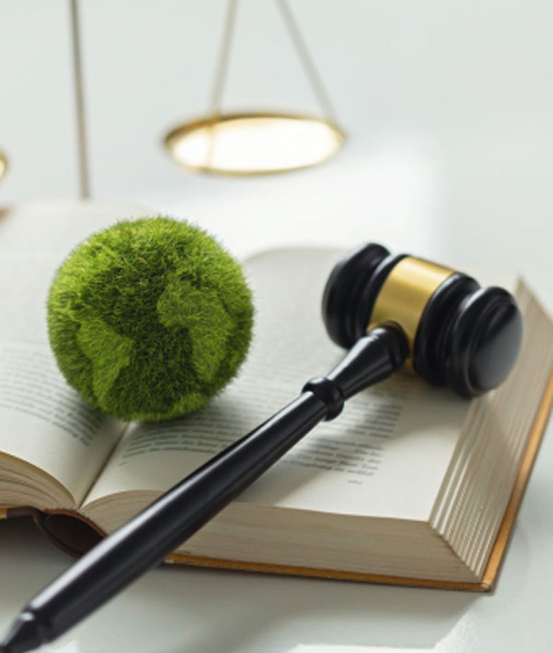 port-8 gavel with books old wooden desk